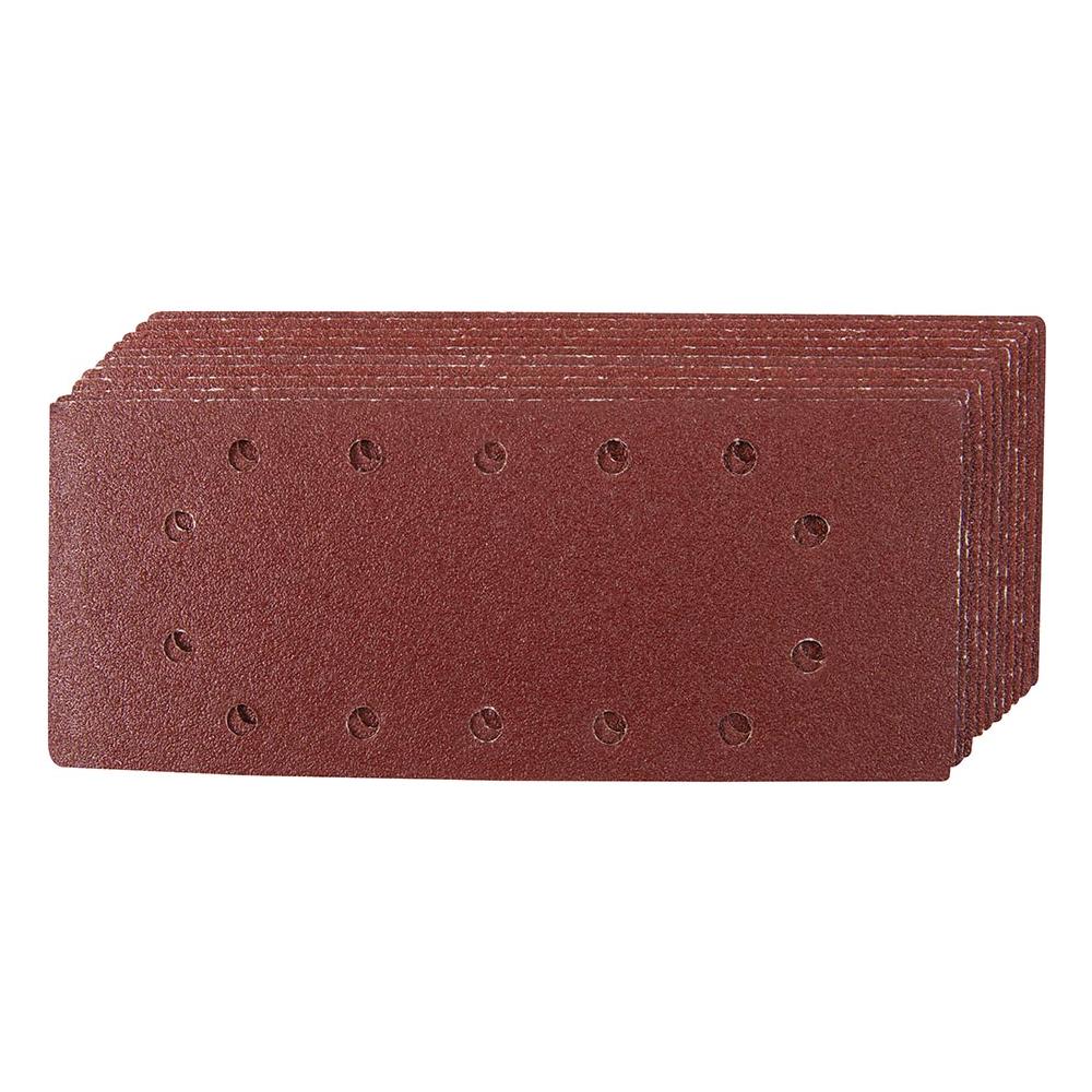 457013 Fogli Abrasivi Perforati 1/2 10 P. zi Grana 60 - Foto 1