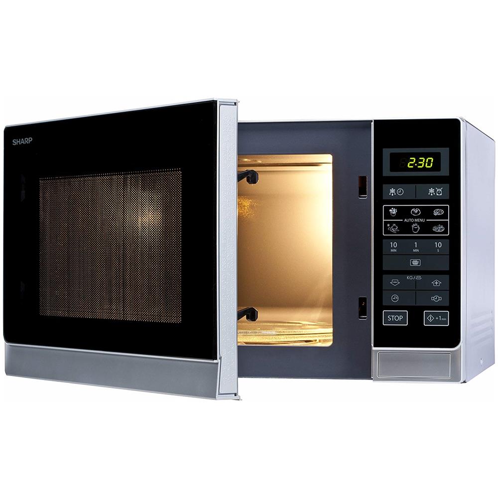R-342 (IN) W Forno Microonde Multifunzione Capacità 25 Litri Potenza 900 Watt Colore Argento - Foto 4