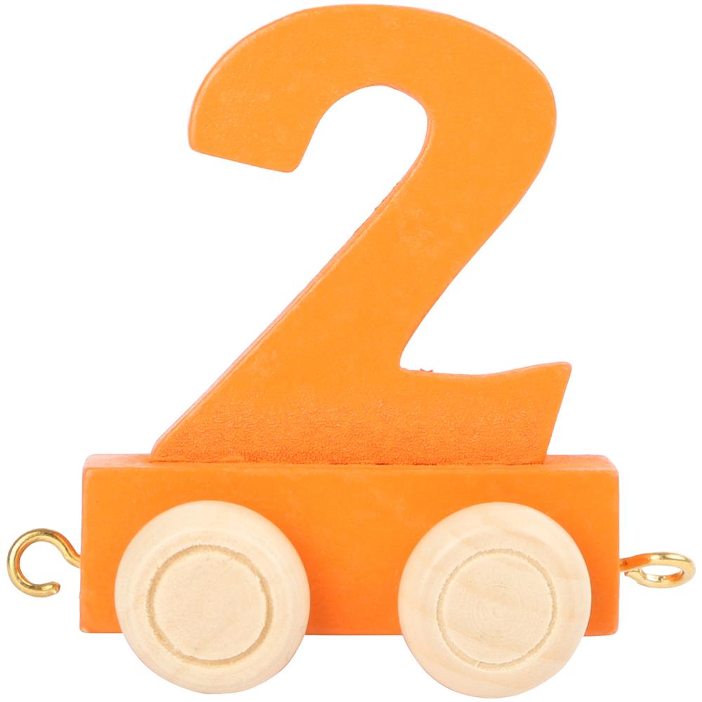 Trenino Dei Numeri Colorato ""2"" Legler - Foto 2