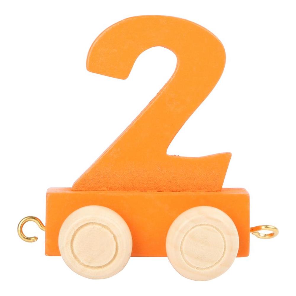 Trenino Dei Numeri Colorato ""2"" Legler - Foto 1