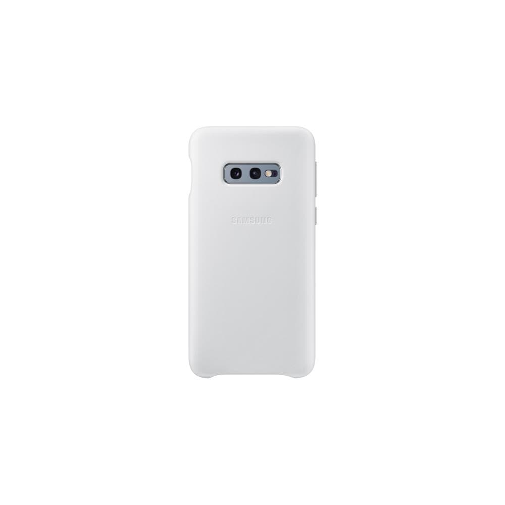 Cover in Pelle per Smartphone Galaxy S10 E Colore Bianco - Foto 2