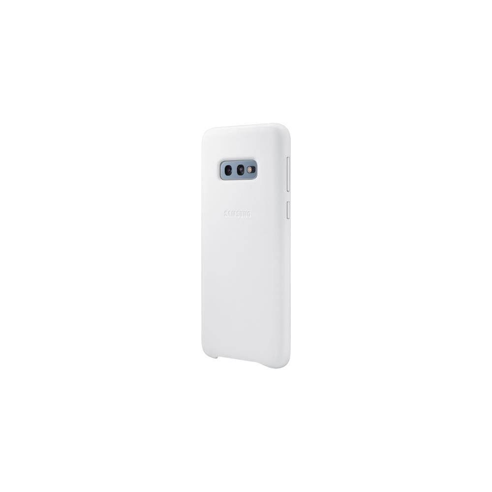 Cover in Pelle per Smartphone Galaxy S10 E Colore Bianco - Foto 3