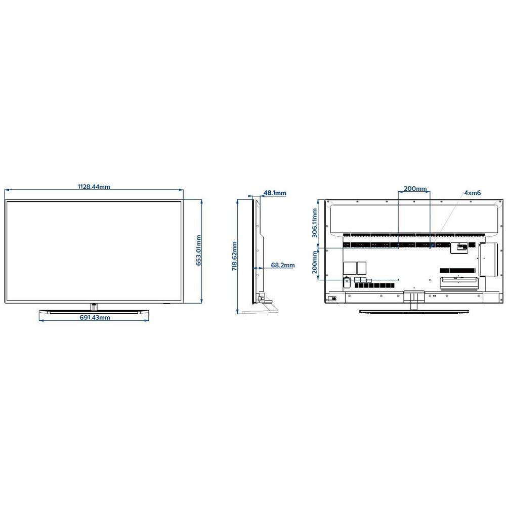 TV LED Ultra HD 4K 50" 50HFL6014U / 12 Android TV - Hospitality - Foto 4