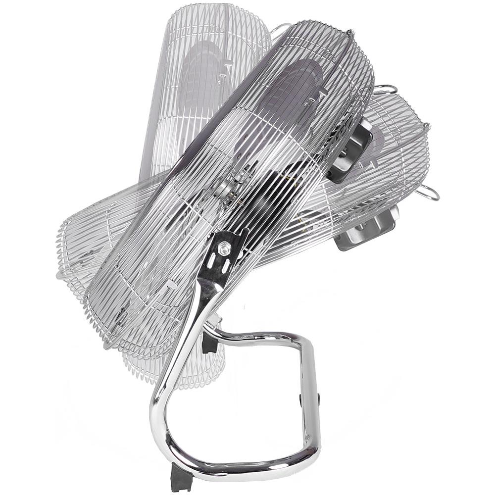 Ven-ss-21050 - ventilatore Da Pavimento Cromato, 50 cm, 170 w, Colore: Argento - Foto 2