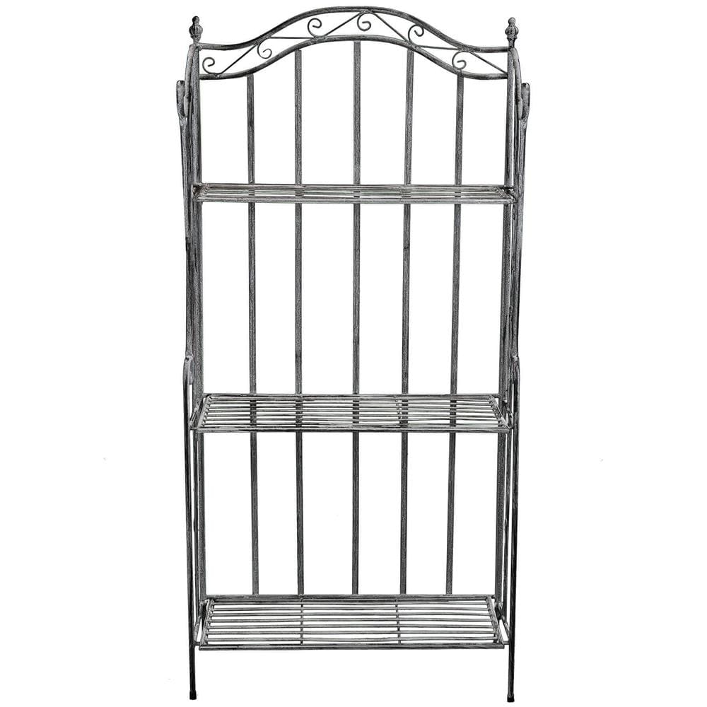 Flavienne - Scaffale 3 Piani Stile Provenzale In Ferro Verniciato - Foto 3