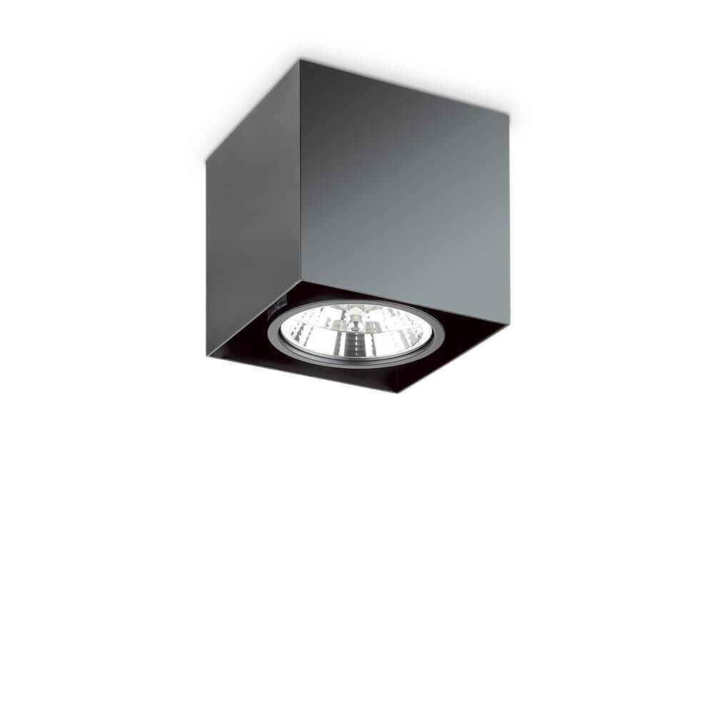 Plafoniera Mood Pl1 D15 Square Colore Nero - Foto 1