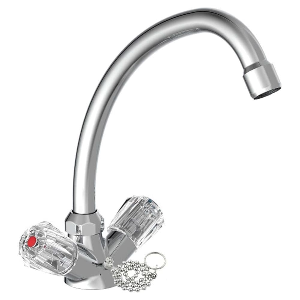 Miscelatore Lavandino con 2 Maniglie BRILLANT Cromato - Foto 1