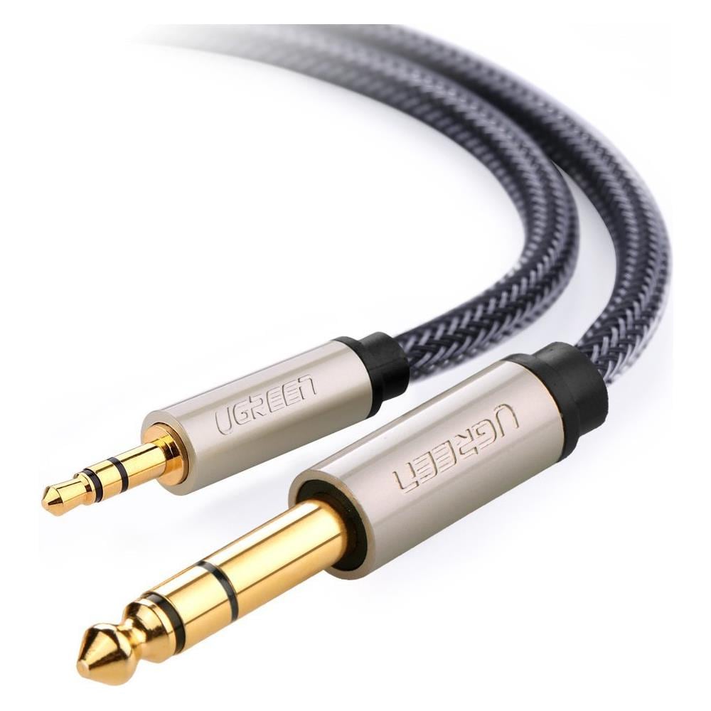 10625 1m 2 x 6.35mm 3.5mm Nero cavo audio - Foto 1