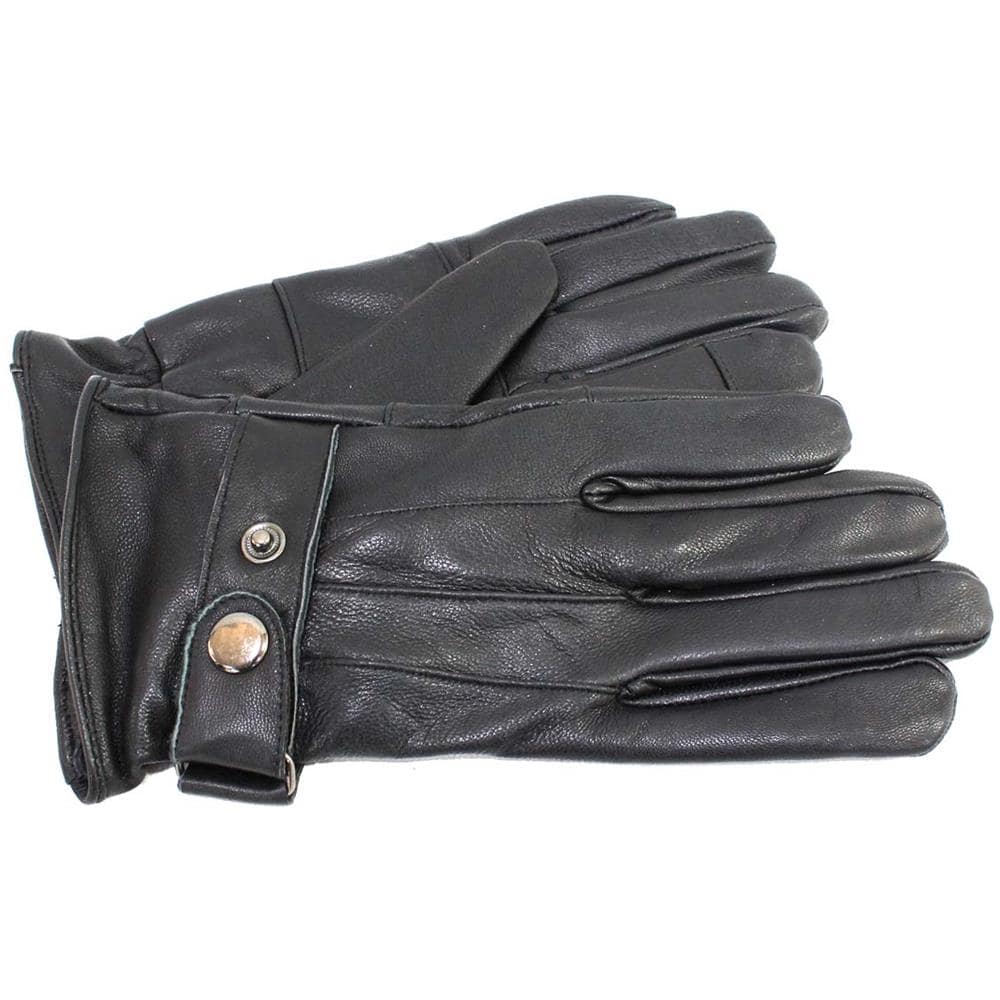 Guanti Uomo In Vera Pelle Taglia Xl Casual 209108 Nero - Foto 1