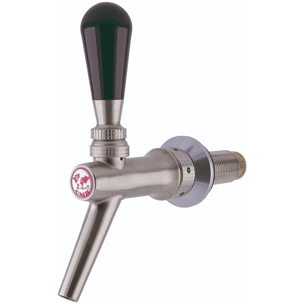 Beccuccio di Rubinetto con incavo su Un Lato, Filettatura Nw 7 mm - 5/8 di Pollice, 55 CNS mm