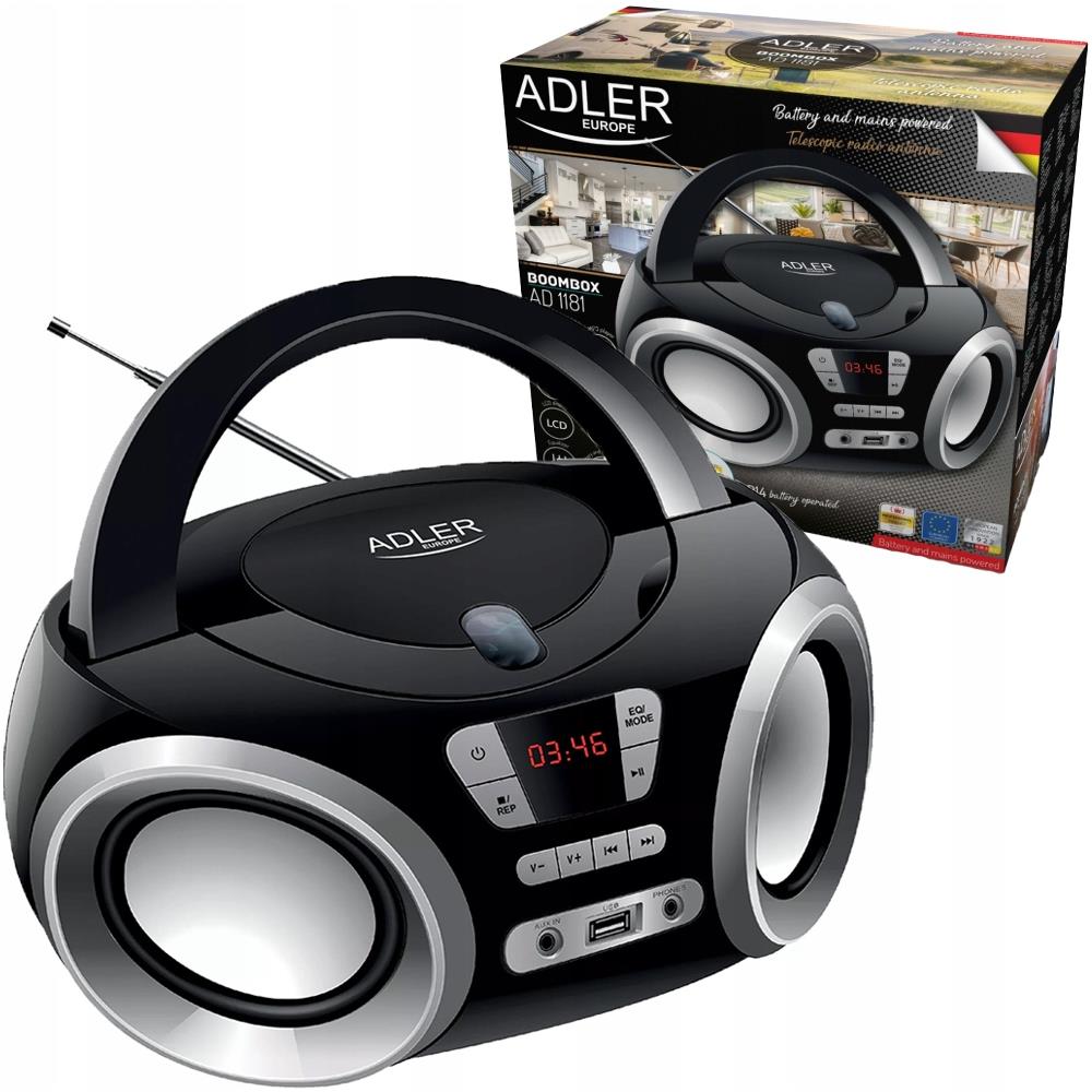 Boombox Cd Adler Ad1181 - Foto 1