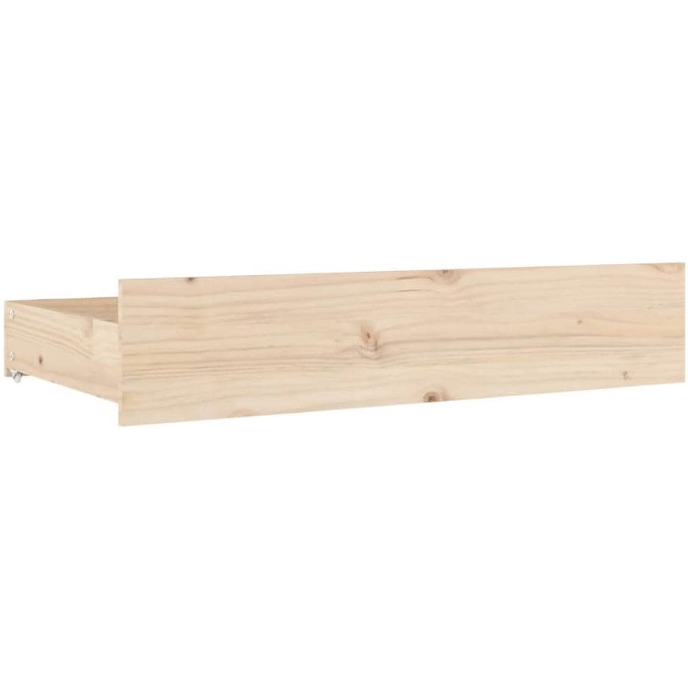 Cassettoni Da Letto 4 Pz In Legno Massello Di Pino - Foto 3