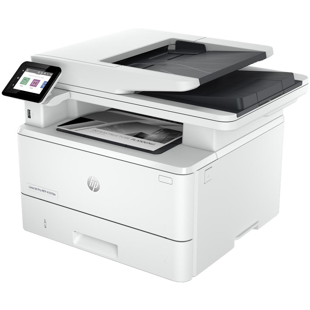 Stampante Multifunzione LaserJet Pro 4102fdw Laser B/N Stampa Copia Scansione Fax A4 40 ppm Wi-Fi / Ethernet / USB - Foto 3