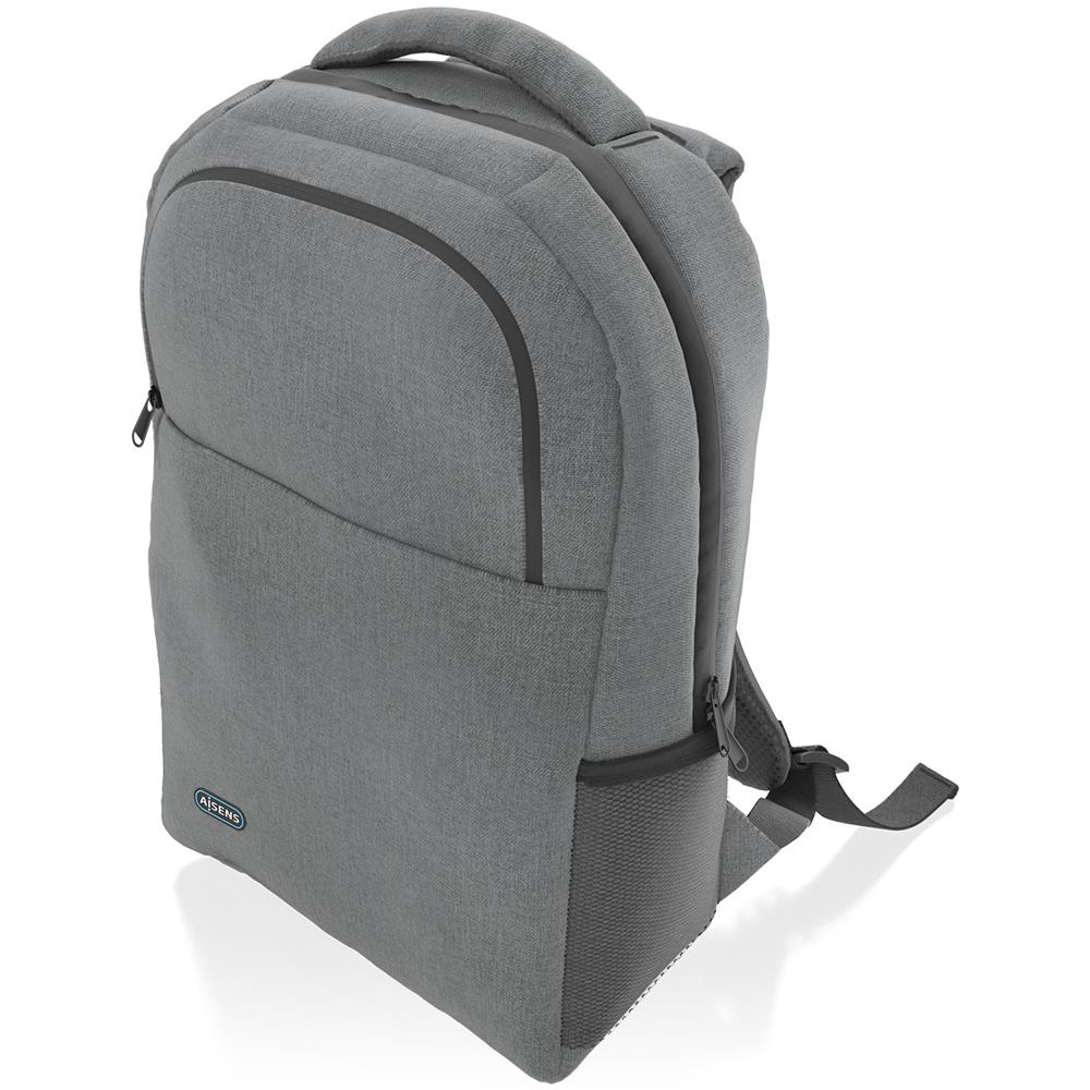 ASBG-BP083-GR borsa per laptop 39,6 cm (15.6") Zaino Grigio - Foto 2