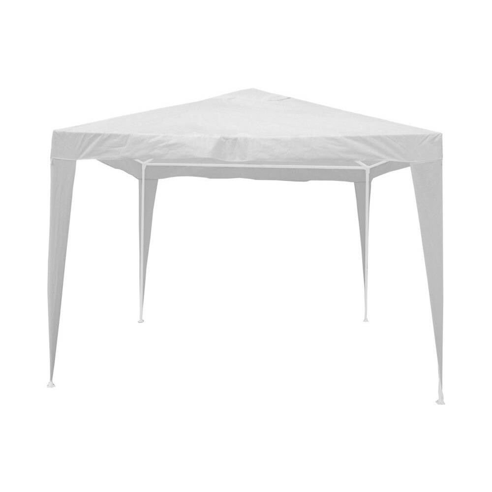 Gazebo 3 X 3 In Metallo Telo Bianco Per Esterno Giardino, Ristorante, Gelateria Bar Hotel Albergo - Foto 1