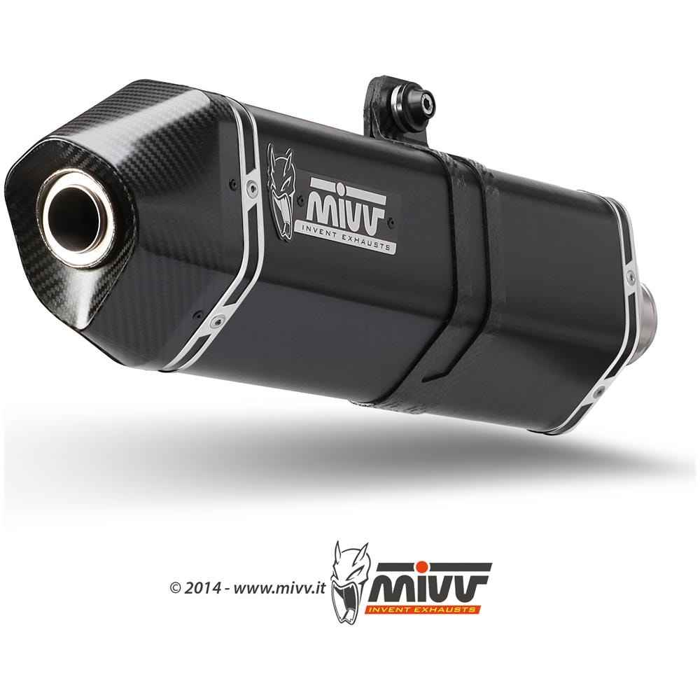 Silenziatore S. 042. lrb Speed Edge Steel Black Suzuki Dl V-strom 1000 2014 > - Foto 1
