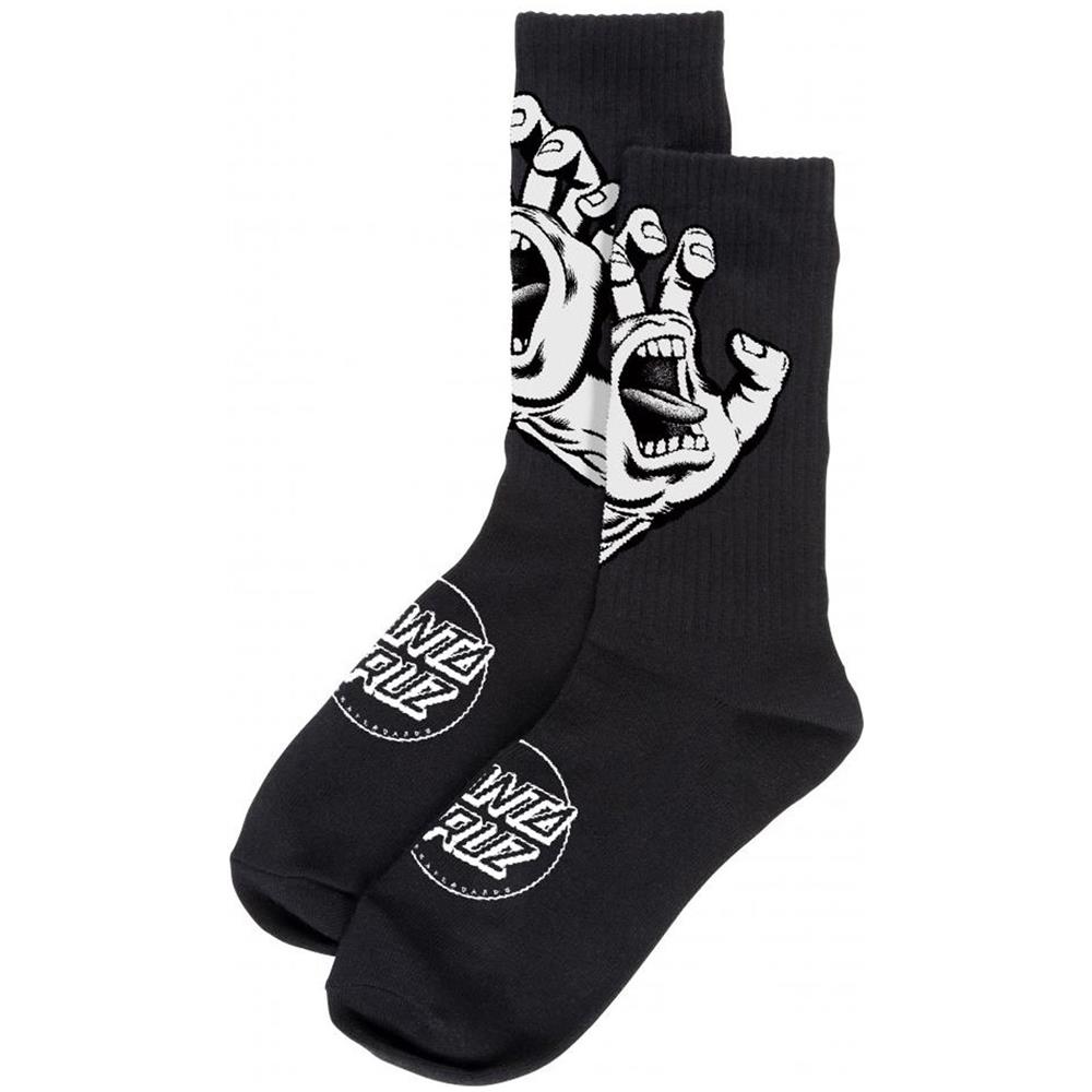 Calzini Screaming Hand Mono Nero (default, Bianco) - Foto 1