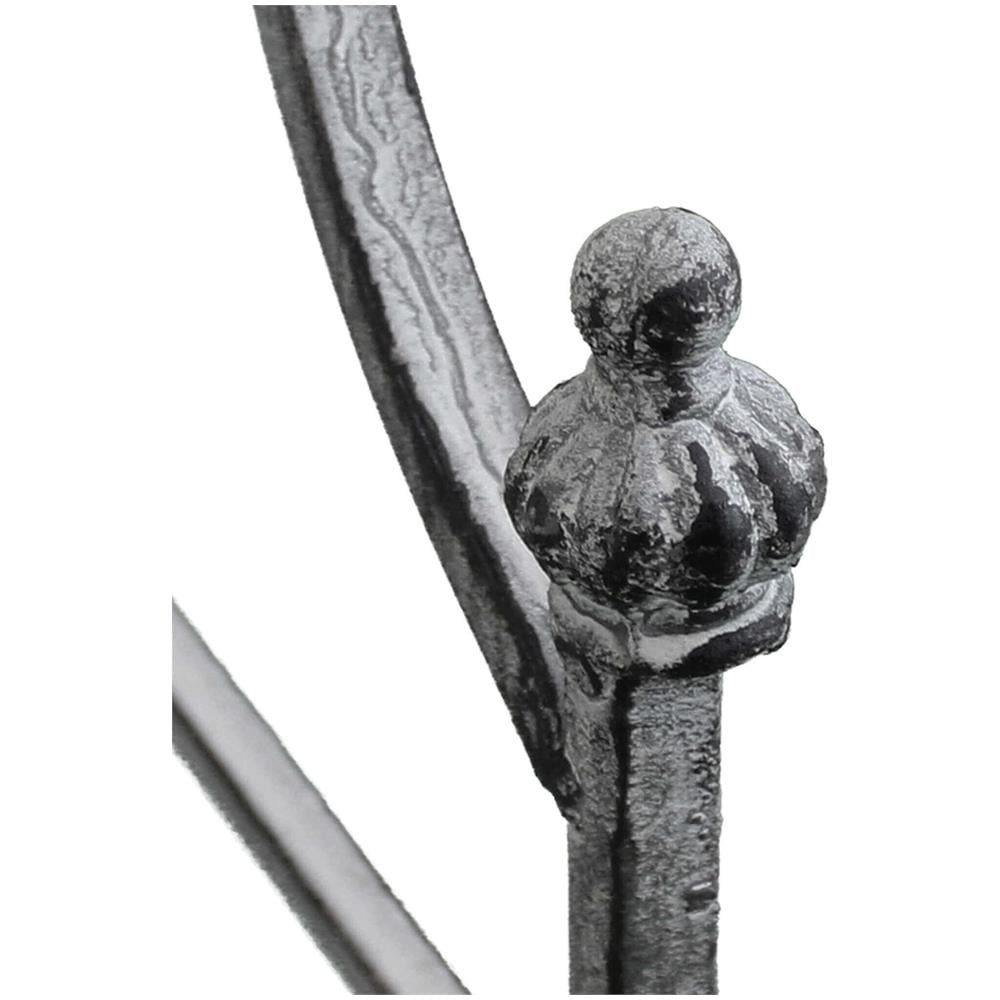 Eloïse - Scaffale 3 Piani Angolare Stile Provenzale In Ferro Verniciato - Foto 3