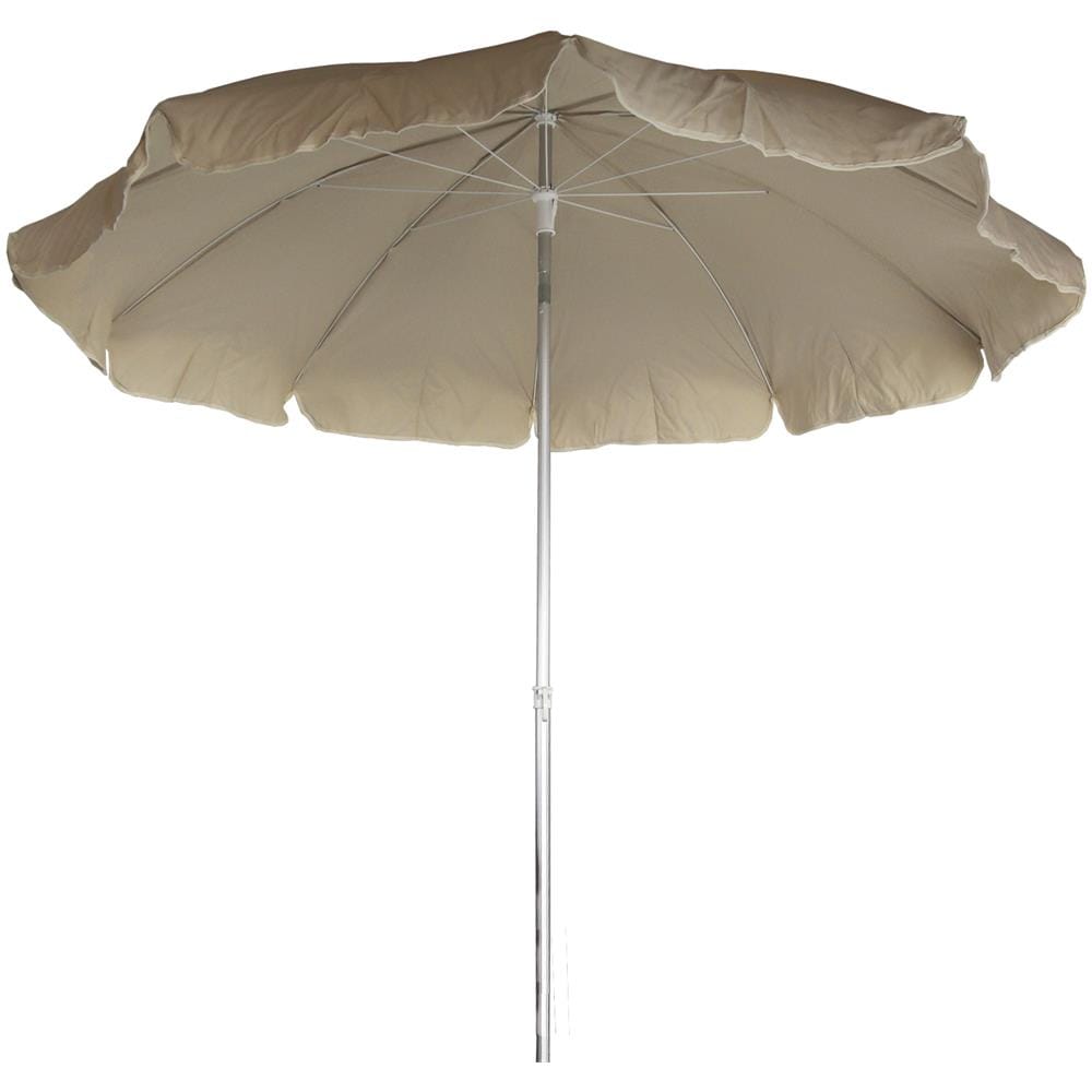 HI - Ombrellone Da Spiaggia Hawaï 160 Cm Beige