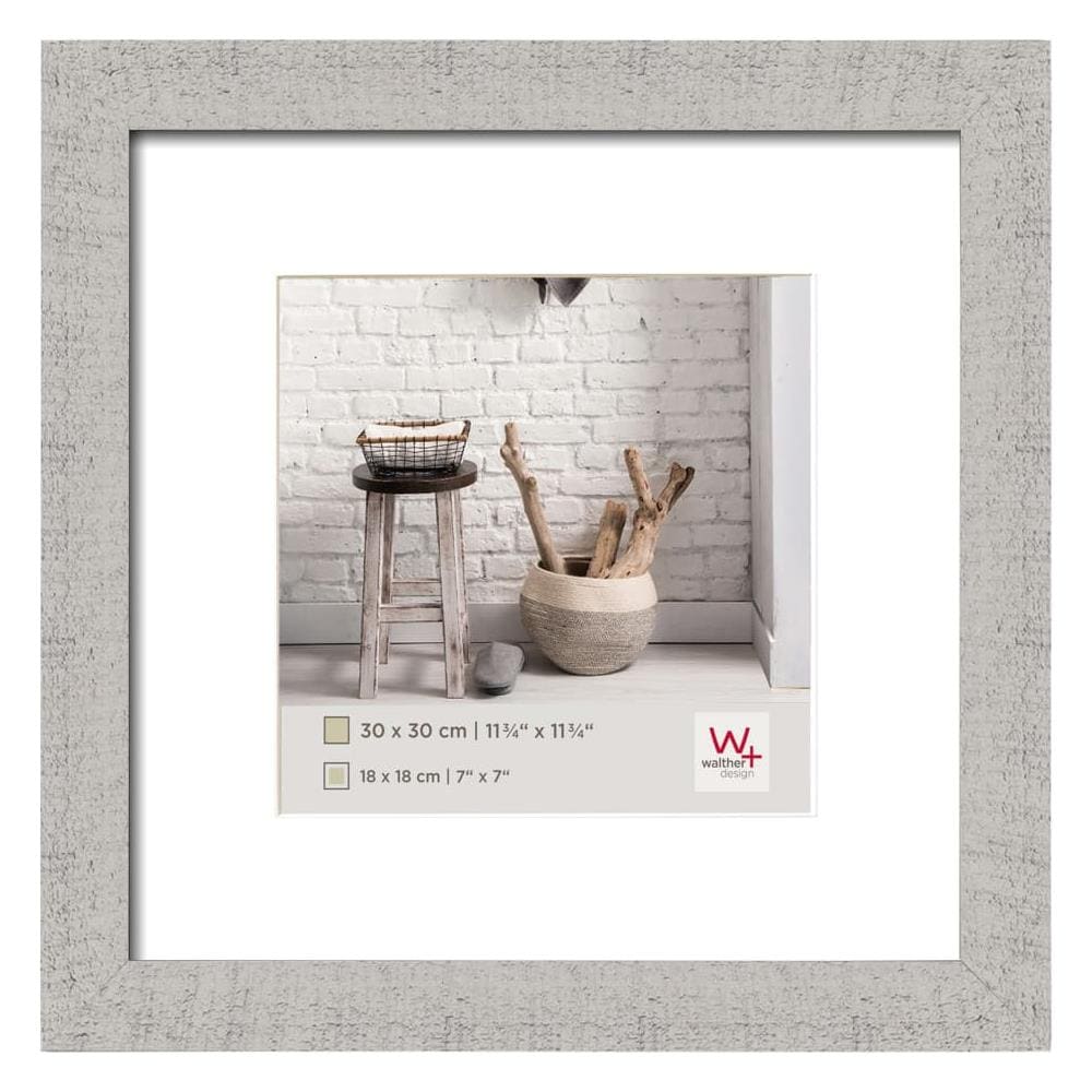 Cornice per Foto Home 30x30 cm Grigio Chiaro - Foto 1
