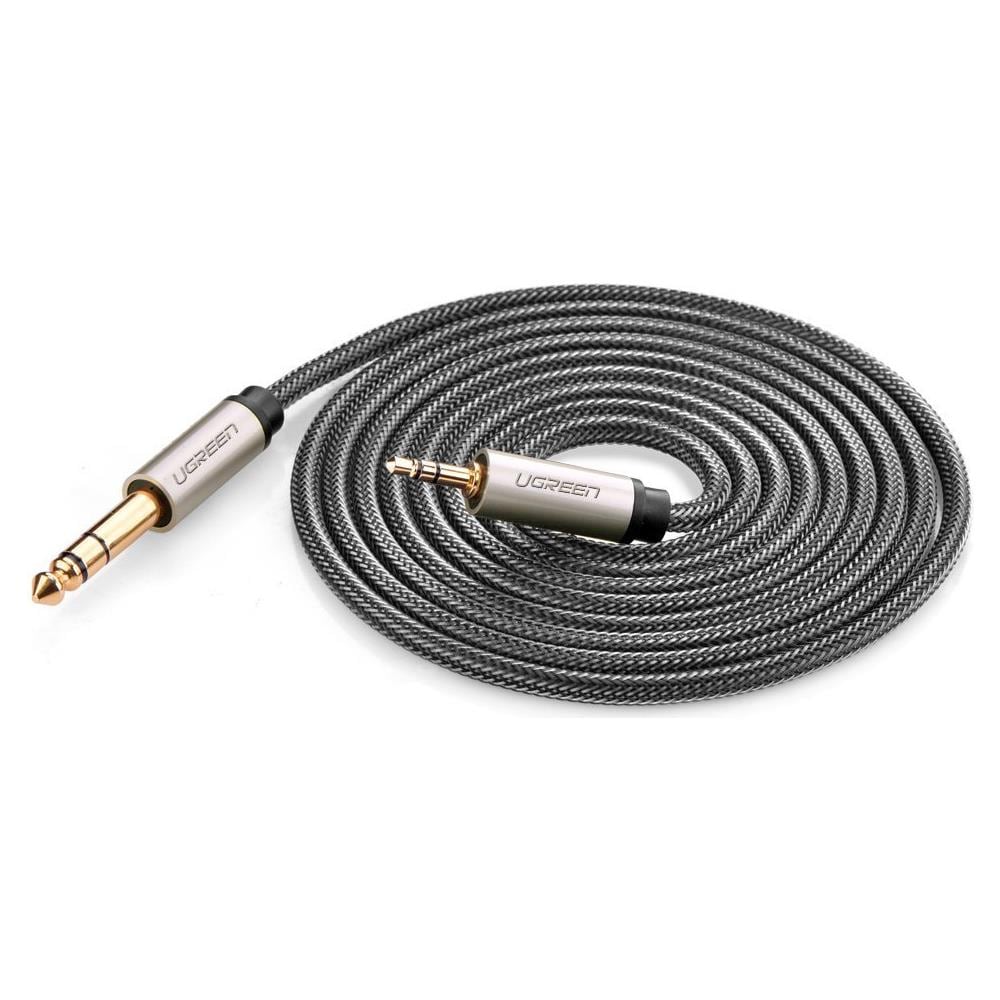 10628 2m 6.35mm 3.5mm Nero cavo audio - Foto 2