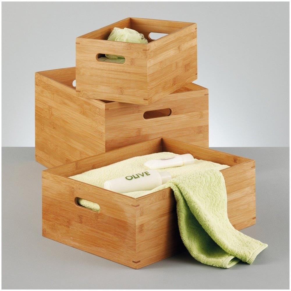 Contenitore Multifunzione, Bambù, Organizer, - Foto 2