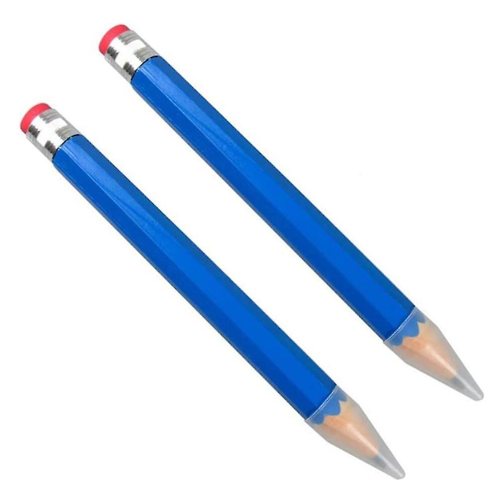 Matite Jumbo Giganti In Legno Giallo 33,8 Cm – Confezione Da 2, Matitoni Da Bomboniera E Festa, Idea Originale Per Rientro A Scuola, Accessorio Per Scenografie E Giochi Creativi
