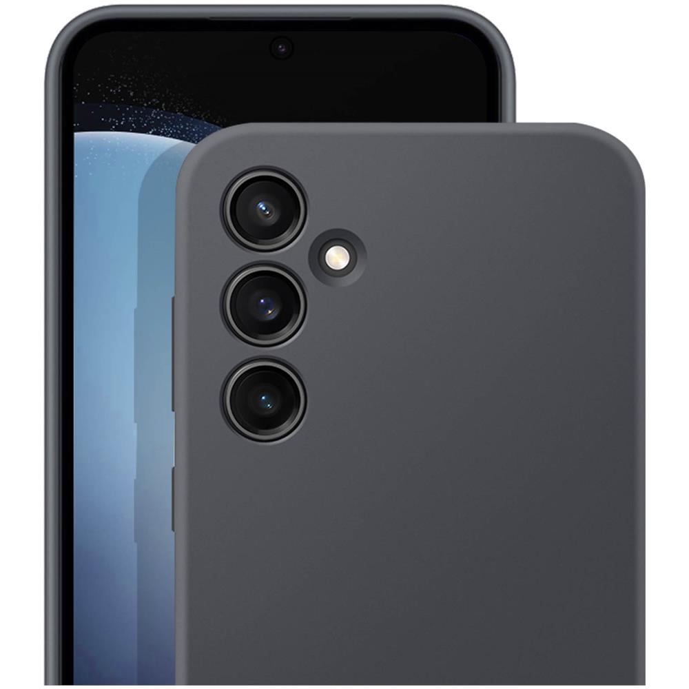 Cover Samsung Galaxy S23 Fe Opaca Originale Samsung Silicone Case Graphite - Foto 2