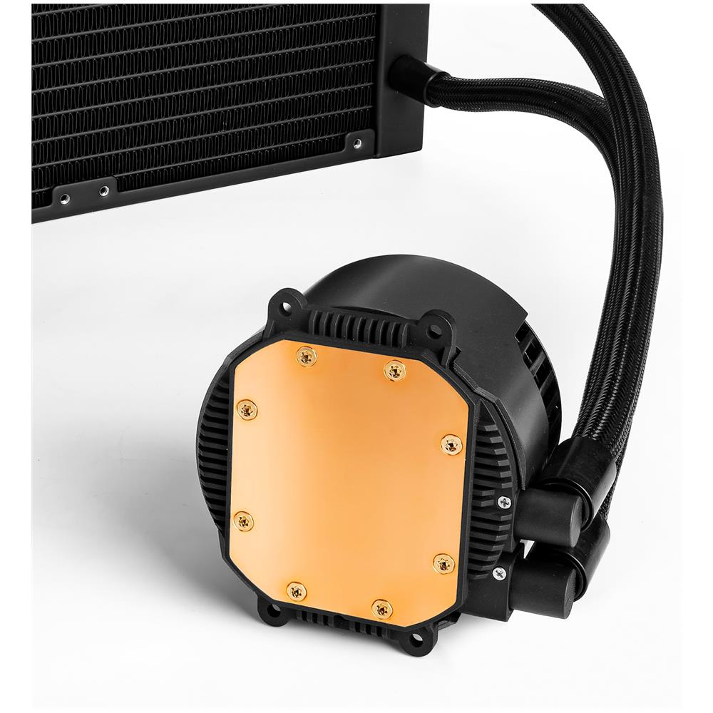 Dissipatore CPU a Liquido VK-AIOJR280B per Socket Intel LGA 1150/1151 / 1155 / 1156 / 1200 / 1700/2011 / 2011-v3 / 2066 e Socket AMD AM4 / AM5 - Foto 2