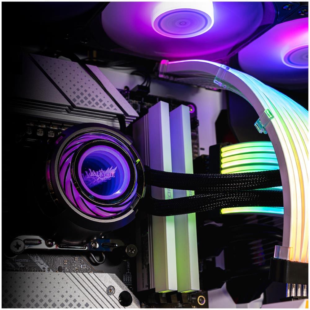 Dissipatore CPU a Liquido VK-AIOJR280B per Socket Intel LGA 1150/1151 / 1155 / 1156 / 1200 / 1700/2011 / 2011-v3 / 2066 e Socket AMD AM4 / AM5 - Foto 7