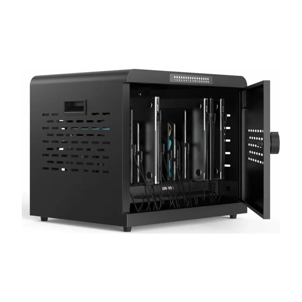 Unità Contenitore - per 16 tablet / notebook - bloccabile - dimensioni dello schermo: fino a 15" - per Microsoft Surface Go, Go 2, Go 3, Go 4, Pro 10, Pro 11, Pro 8, Pro 9 - Foto 2