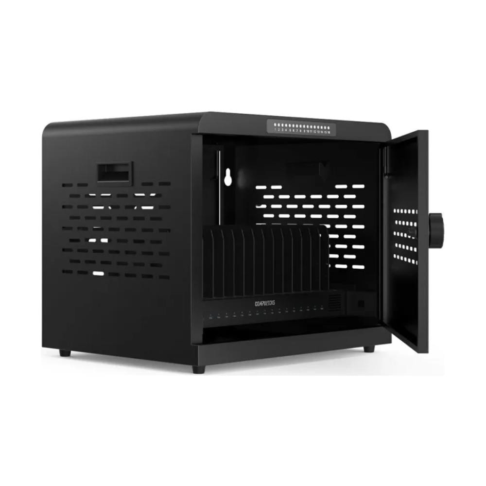 Unità Contenitore - per 16 tablet / notebook - bloccabile - dimensioni dello schermo: fino a 15" - per Microsoft Surface Go, Go 2, Go 3, Go 4, Pro 10, Pro 11, Pro 8, Pro 9 - Foto 3