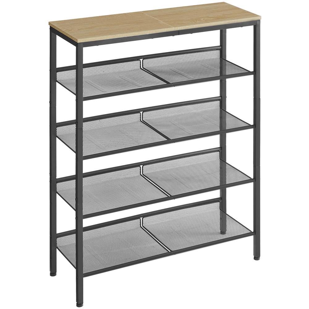 Scarpiera Sonoma Steel Scarpiera nera x4 - Foto 1
