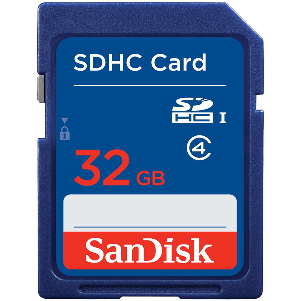 Standard SDHC Card, 32 GB, Secure Digital High-Capacity (SDHC) , Blu - Foto 2