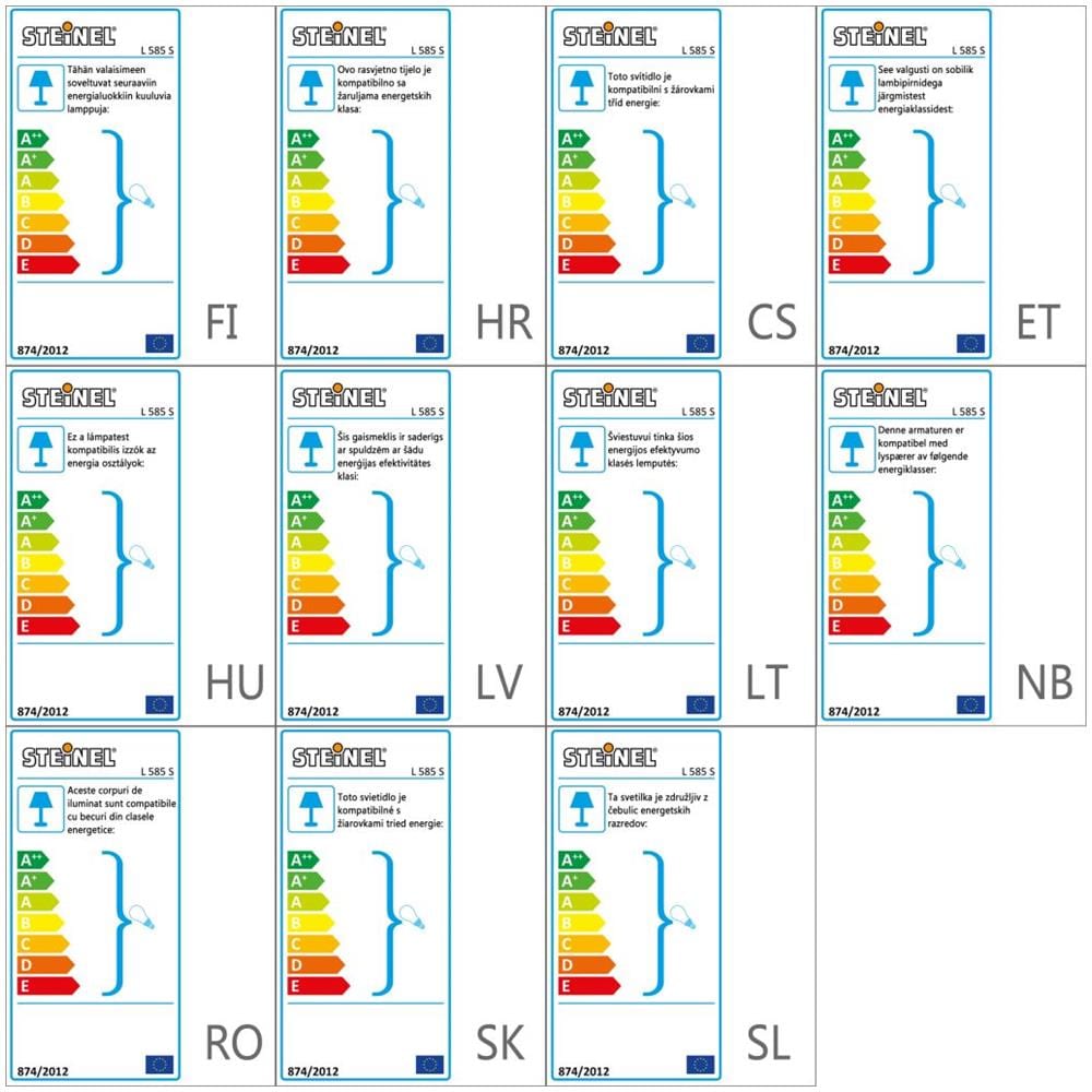 Sensore Da Giardino Di Luce Esterna L 585 Nero - Foto 9