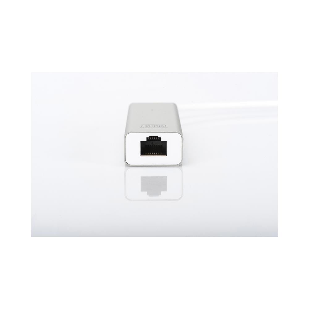 ASSMANN Electronic DA-70250-1 USB 3.0 (3.1 Gen 1) Type-A 1000Mbit / s Argento, Bianco perno e concentratore - Foto 5