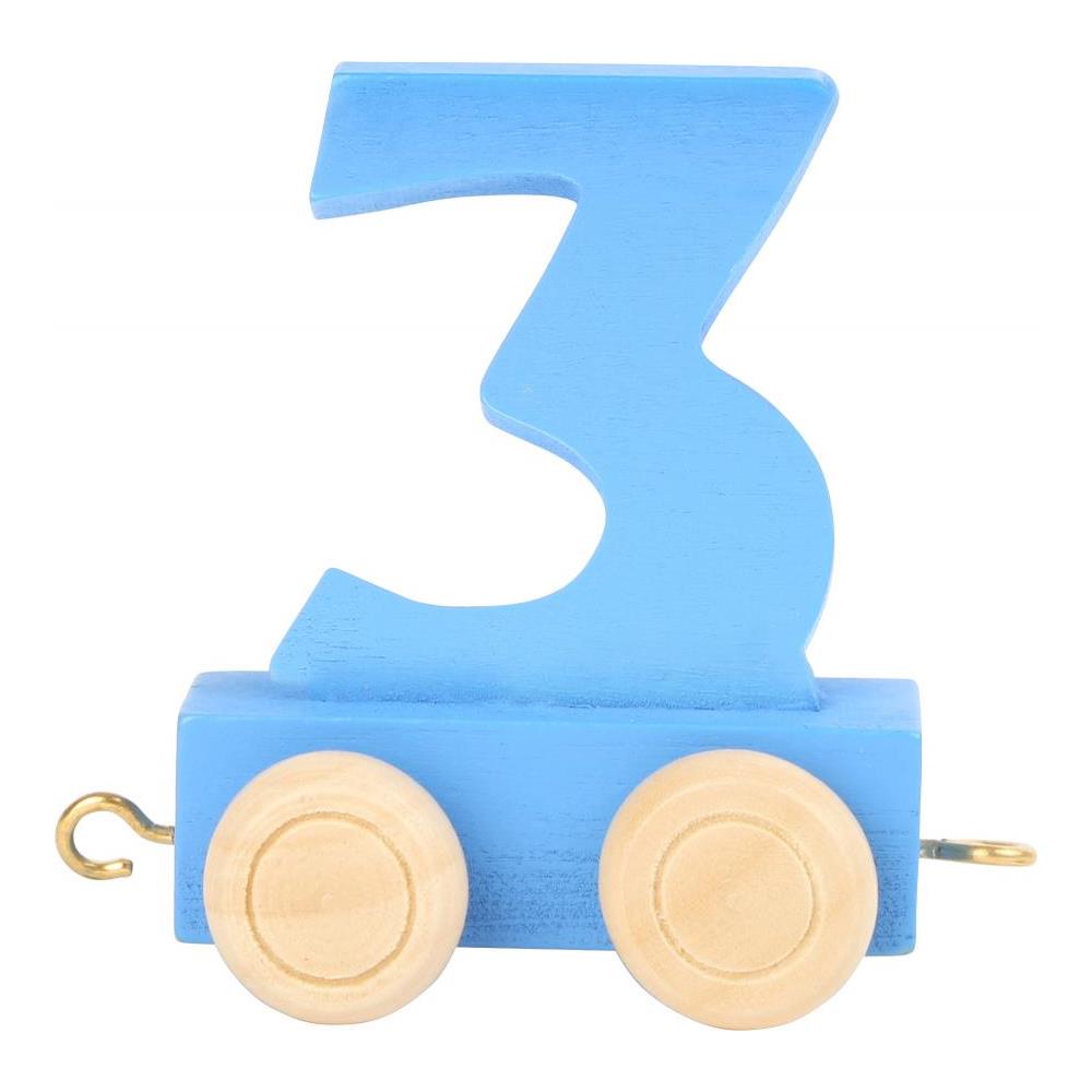 Trenino Dei Numeri Colorato ""3"" Legler - Foto 1