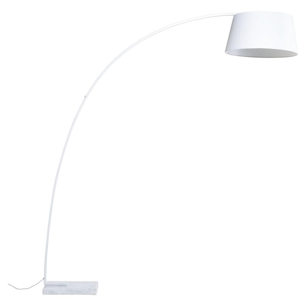Lampada Da Pavimento In Color Bianco Benue - Foto 1