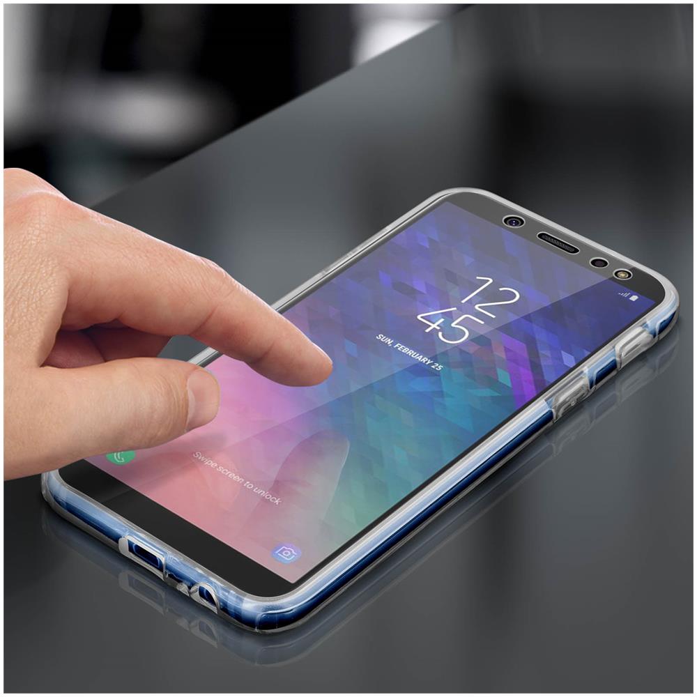 Cover Integrale Fronte + Retro Trasparente Samsung Galaxy A6 - Foto 2