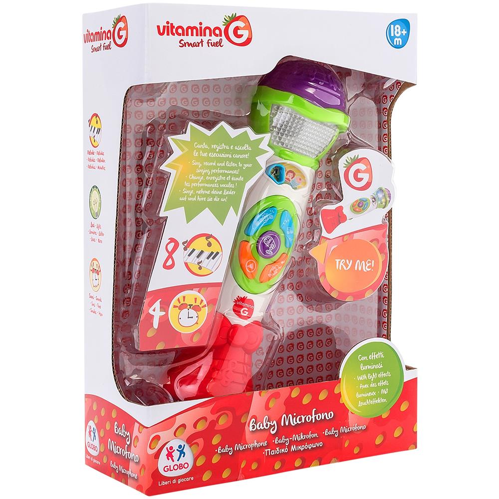 Vitamina G Microfono 5 Funzioni Con Suoni E Musica - Foto 1