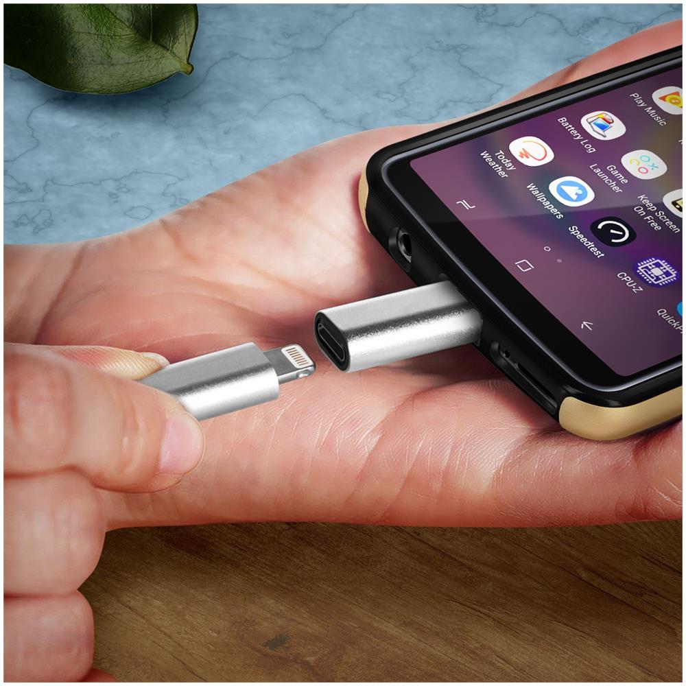 Adattatore Lightning Femmina Verso Usb-c Maschio Ricarica Sincronizzazione - Foto 2
