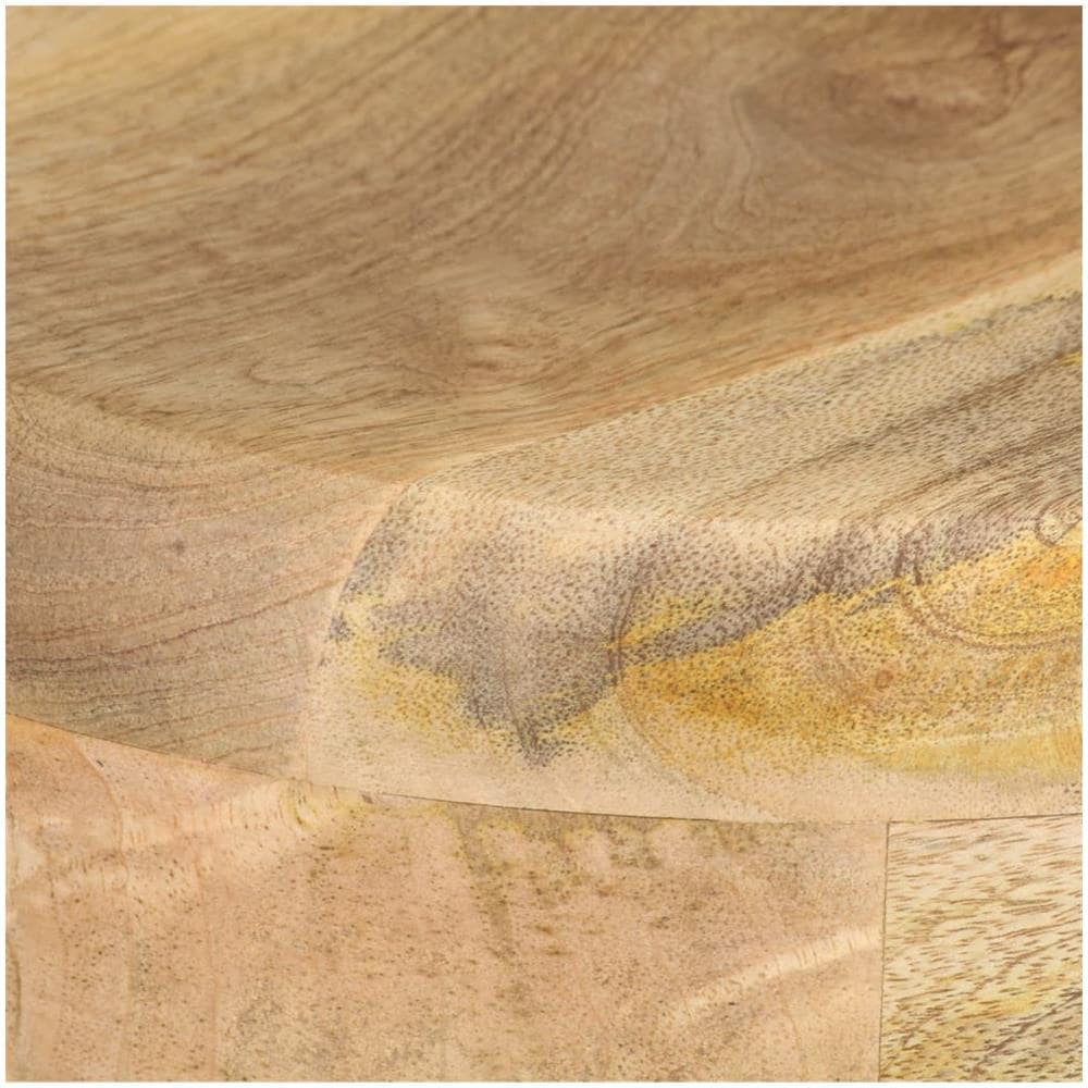 Sgabelli Da Bar 2 Pz 76 Cm In Legno Massello Di Mango - Foto 2