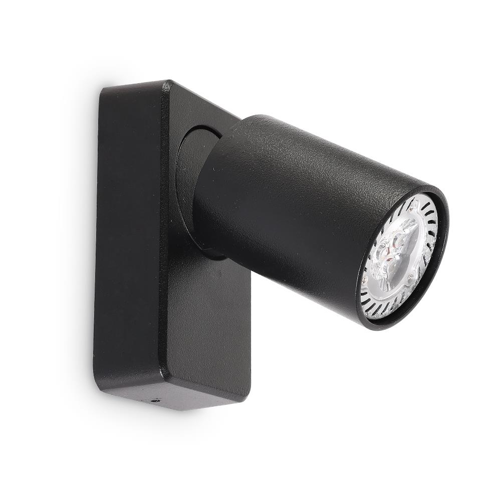 Rudy Ap1 Nero Lampada Applique - Ideal Lux 229010 - Foto 1