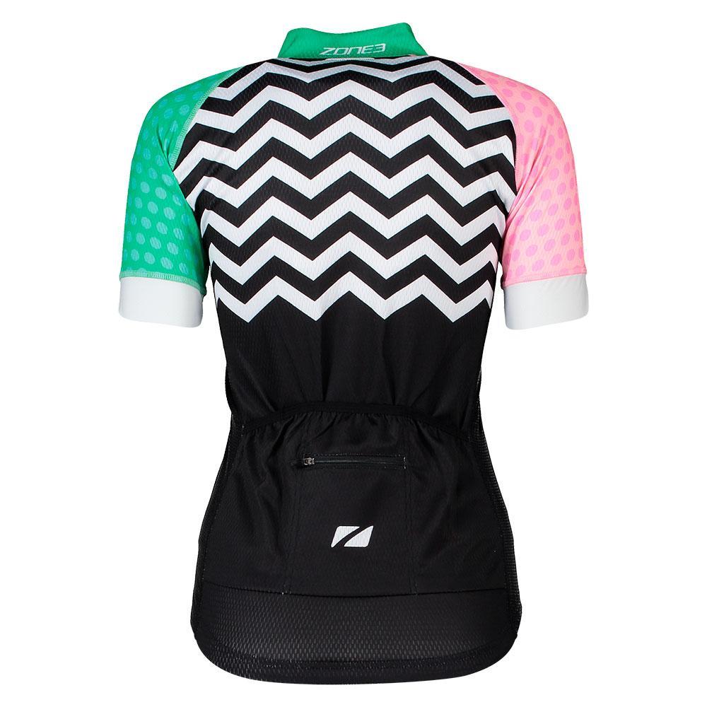 Jersey Manica Corta Zone3 Coolmax Cycle Jersey Abbigliamento Donna Xs - Foto 5