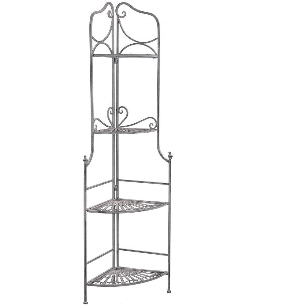 Dominique - Scaffale 4 Piani Stile Provenzale In Ferro Verniciato - Foto 1