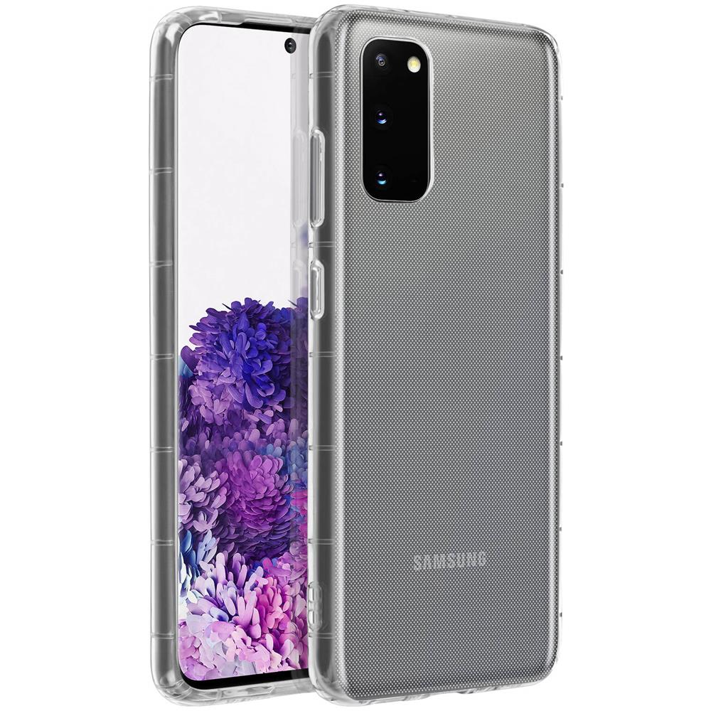 Cover Samsung Galaxy S20 Silicone Bumper Resistente Trasparente - Foto 2