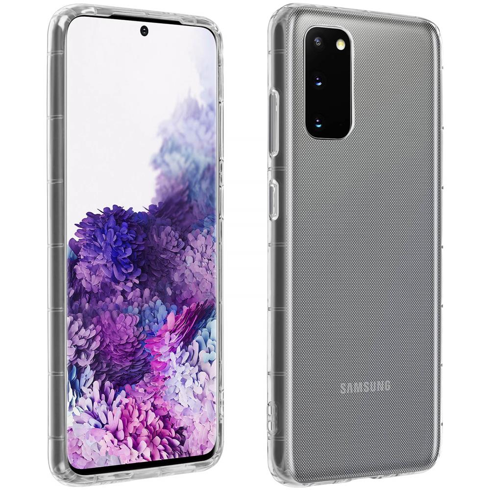 Cover Samsung Galaxy S20 Silicone Bumper Resistente Trasparente - Foto 1