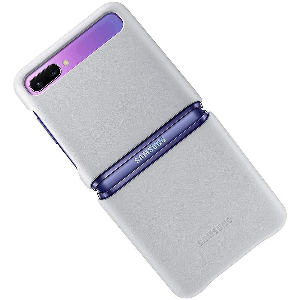 Galazy Z Flip Leather Cover - Foto 4