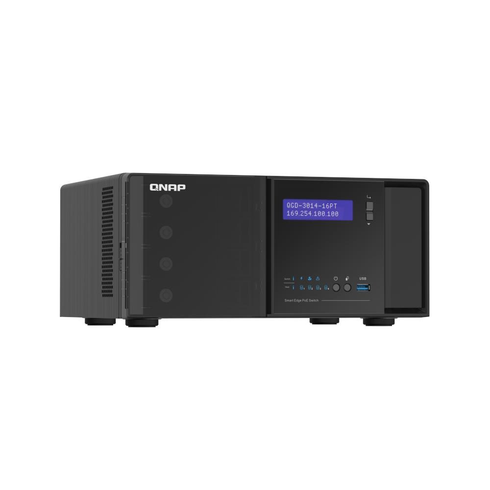 Switch Smart Edge PoE per desktop QGD-3014-16PT-8G Ethernet (10/100/1000) 32 Gbit /s Colore Nero - Foto 2