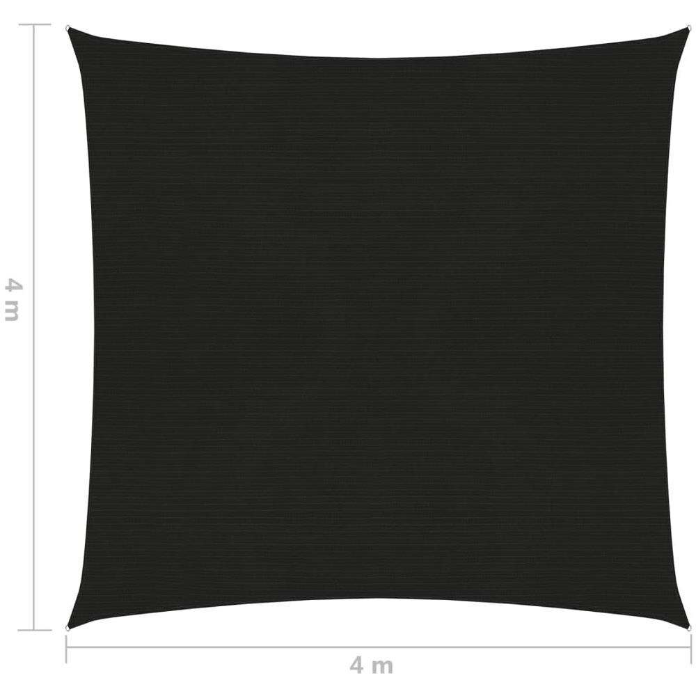 Vela Parasole 160 G / m Nera 4x4m In Hdpe - Foto 6